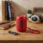 Everton RT-808 Bluetooth Hoparlör FM Radyolu Kırmızı Ses Bombası