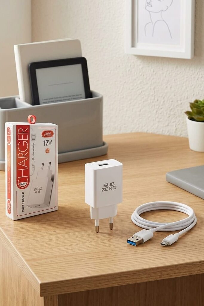Subzero SG58 12W 2.4A Micro USB Hızlı Ev Şarj Cihazı Seti