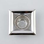 Yakut 7 cm Kare Metal Lavabo Süzgeci