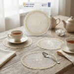 DGN Home P01 Desenli 15 cm 6'lı Sunum Peçetesi