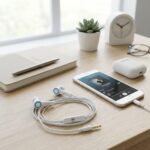 Snopy SN-J5 Mikrofonlu Kablolu Kulak İçi Beyaz Kulaklık