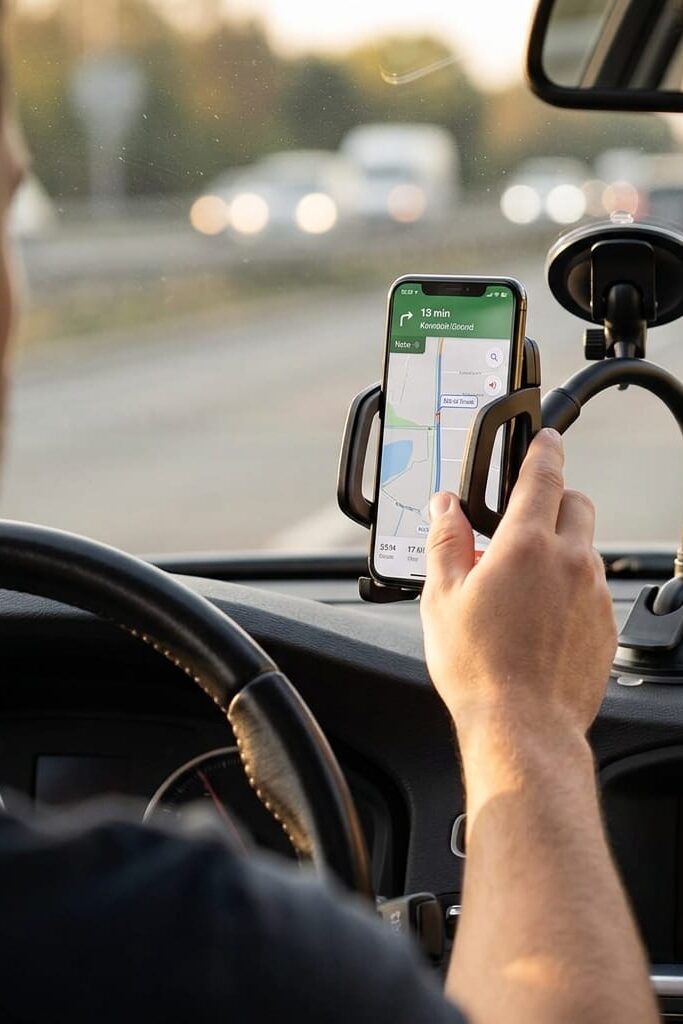 Auris Ars-H3 360 Derece Dönebilen Vantuzlu Araç İçi Telefon Tutucu