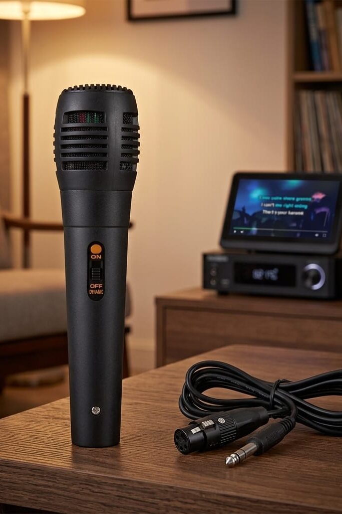Subzero TV60 2 Metre Kablolu Karaoke Mikrofonu
