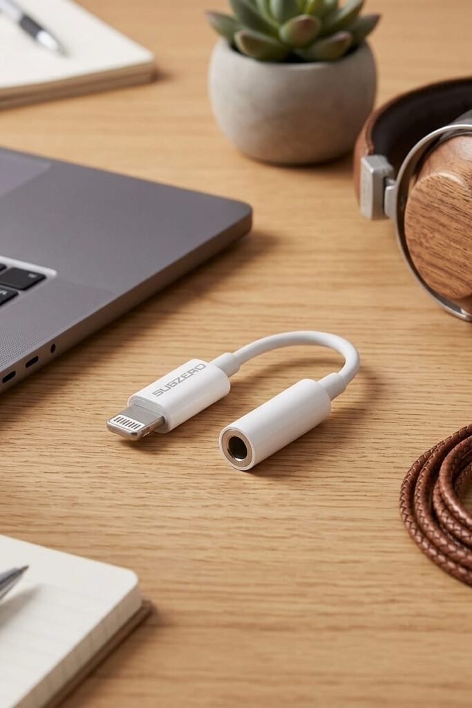 Subzero CA14 Lightning to Aux 3.5mm Kulaklık Dönüştürücü Adaptör