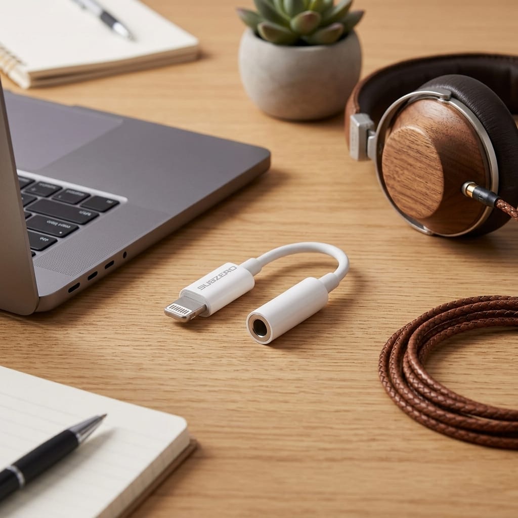 Subzero CA14 Lightning to Aux 3.5mm Kulaklık Dönüştürücü Adaptör