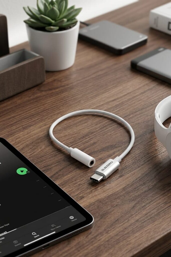 Subzero AD20 Type-C to 3.5mm Aux Kulaklık Dönüştürücü Çevirici Adaptör