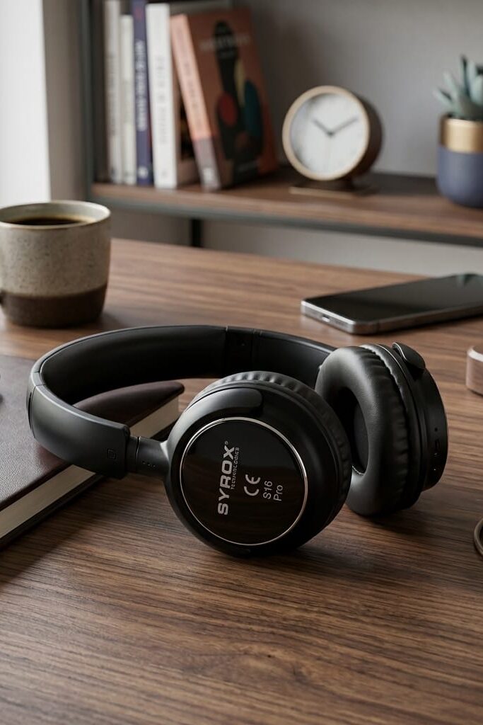 Syrox E-S16 Pro Kablosuz Kulak Üstü Bluetooth Kulaklık