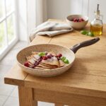 Falez Creamy Yanmaz Yapışmaz Granit Görünümlü Tava 28 cm
