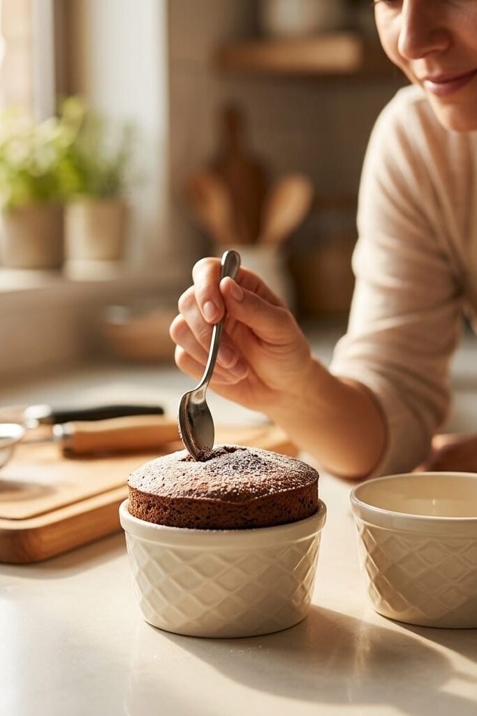 8 Adet Porselen Sufle Kabı