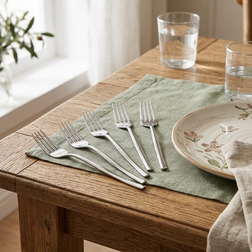 Arow Siena TR-1187 6'lı Paslanmaz Çelik Yemek Çatal Seti