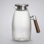 Noveer Akasya Saplı Geniş Hacimli Cam Sürahi 2200 ml