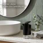 Arow Linda Siyah Sıvı Sabunluk TR-6146