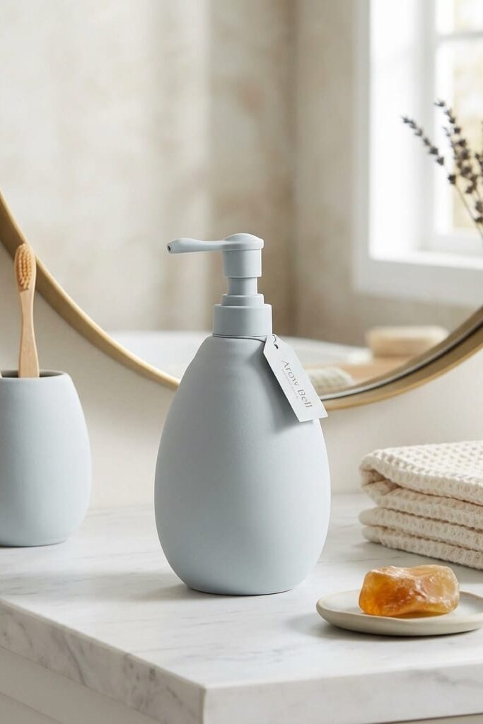 Arow Bell Porselen Sıvı Sabunluk TR-4407