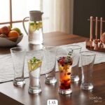 Lav Sorgun Meşrubat ve Kokteyl Bardağı 380 cc - 6'lı Set