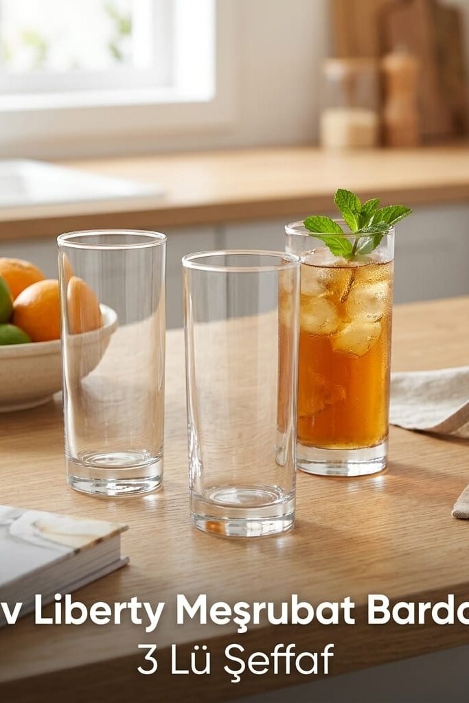 Lav Liberty 3'lü Meşrubat Bardağı 360 ml