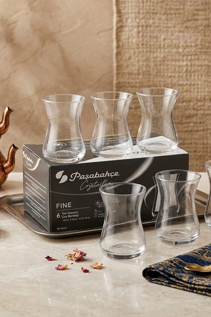 Paşabahçe 22715 Crystallin Fine Çay Bardağı 6'lı 120 cc