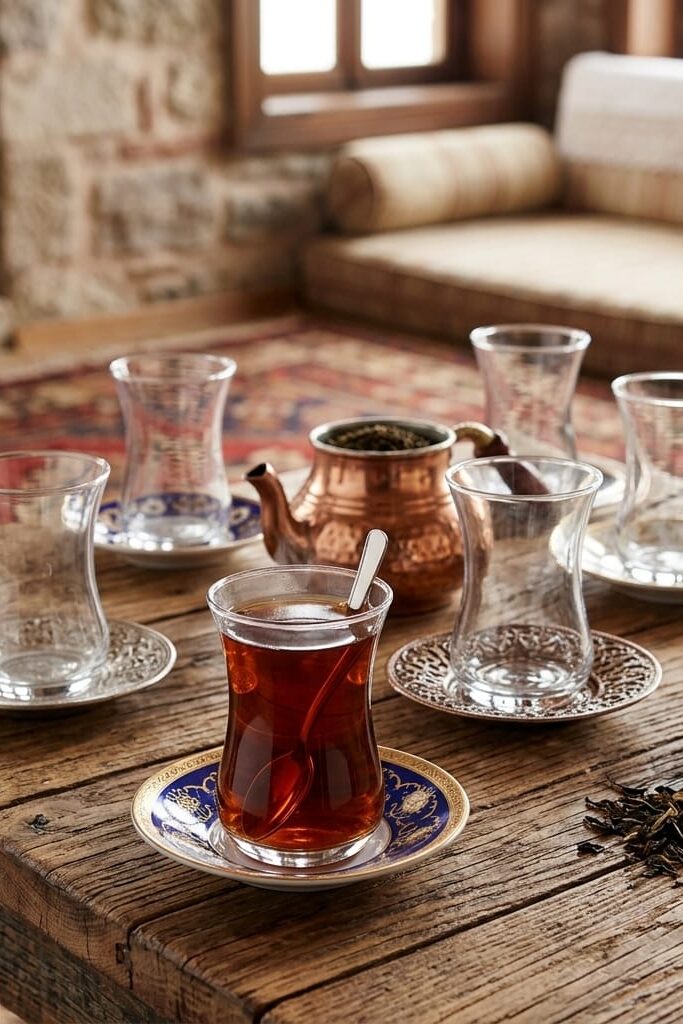 Paşabahçe 42011 Kandilli Çay Bardağı 90 cc 6'lı