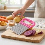 Bay Home Dalgalı Patates ve Sebze Dilimleyici Pembe
