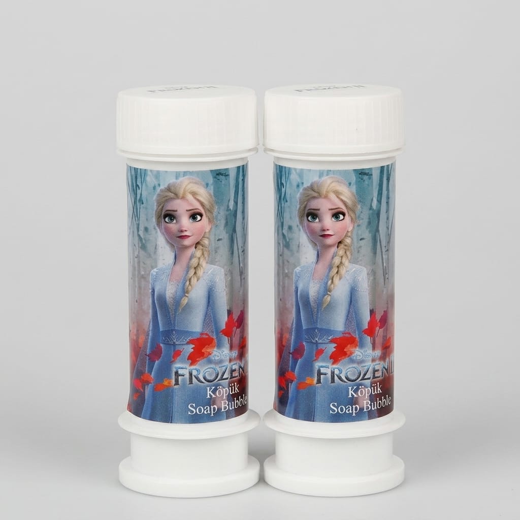 Frozen 2 Köpük Baloncuk 2'li Set - Çocuk Eğlence Oyuncağı