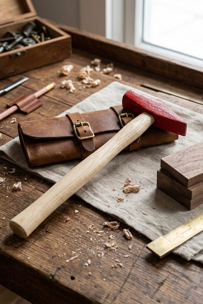 200 gr Ağaç Saplı El Çekici, Ergonomik Tutuşlu Dayanıklı Çekiç
