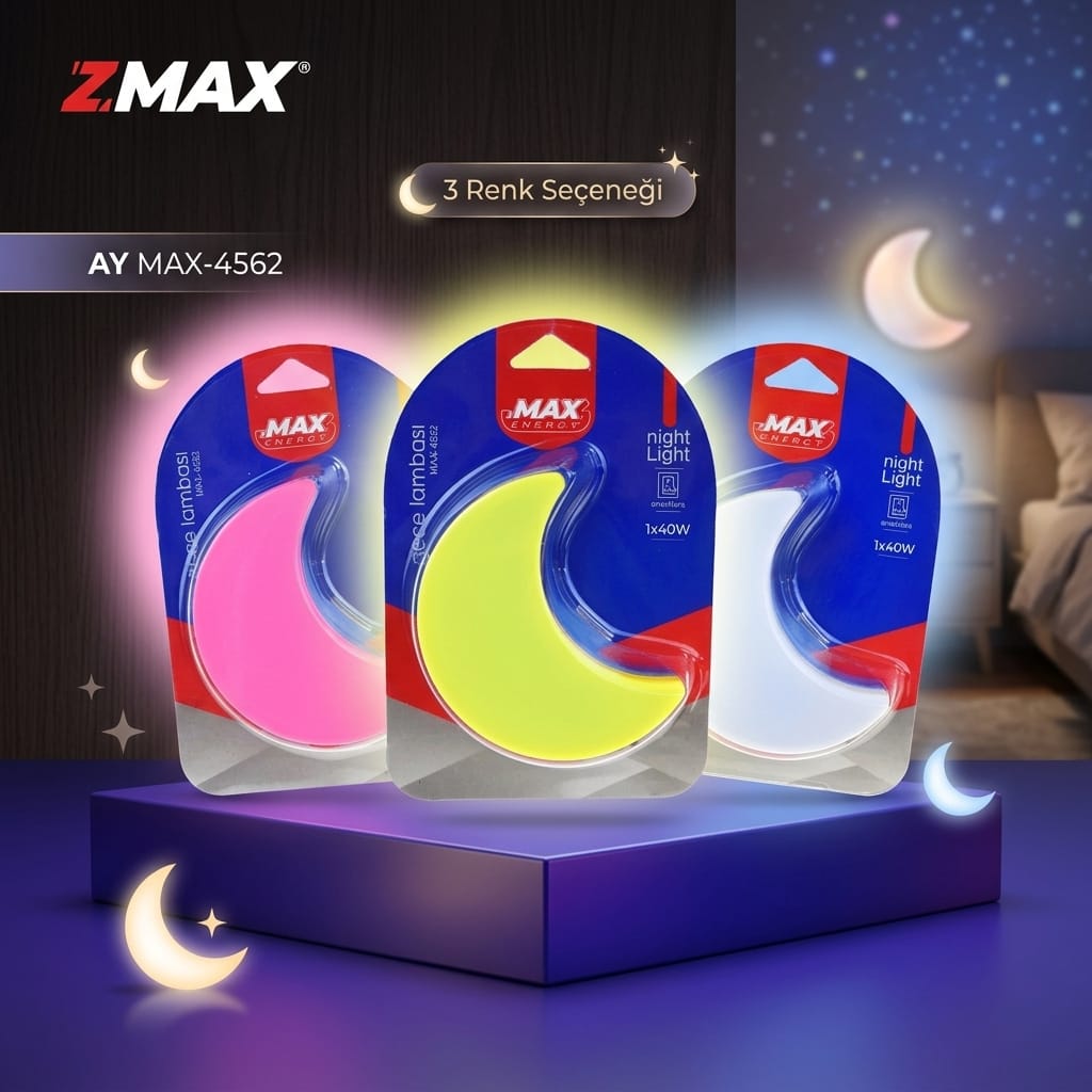 8681689945626-image-1 ZMAX Ay Figürlü Dekoratif Gece Lambası