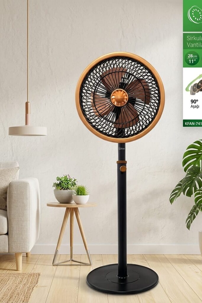 Kiwi KFAN 7419 Metal Kanatlı 3 Kademeli Ayaklı Vantilatör 97 cm