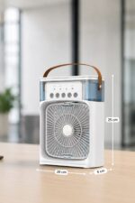 Kiwi KFAN 7655 3'ü 1 Arada Taşınabilir Masaüstü Soğuk Buharlı Vantilatör