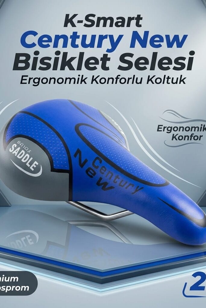 K-Smart Century New Ergonomik Konforlu Bisiklet Selesi