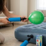 Renkli Balon ve Airbed Şişirme Pompası