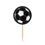 Champion Temalı İyiki Doğdun Cupcake ve Pasta Süsü Siyah Beyaz