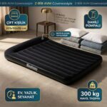 Bestway Dahili Pompalı Çift Kişilik Şişme Yatak 203x152x30 cm