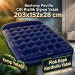 Bestway Pavillo Çift Kişilik Şişme Yatak 203x152x28 cm Kamp Yatağı