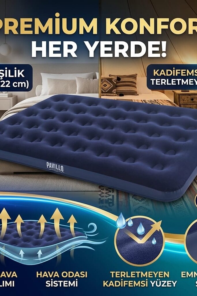 Bestway Çift Kişilik Şişme Yatak 137x191x22 cm