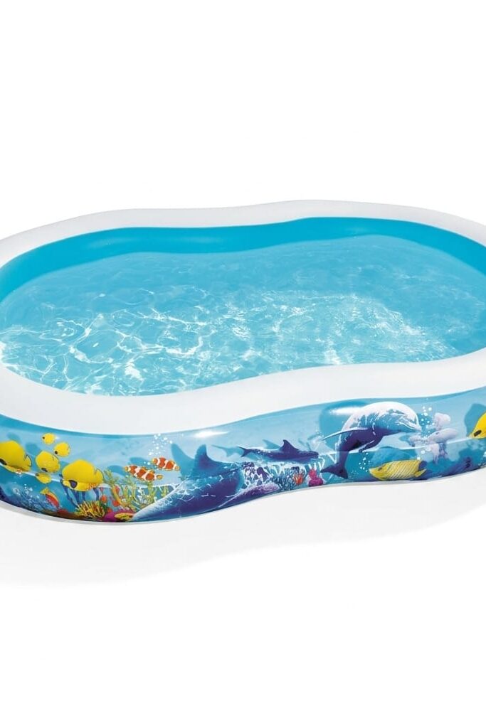 Bestway Jumbo Oval Şişme Havuz 262x157 cm Aile Boyu