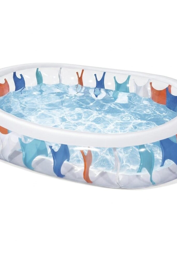 Bestway Jumbo Kristal Şişme Aile Havuzu 229x152x51 cm