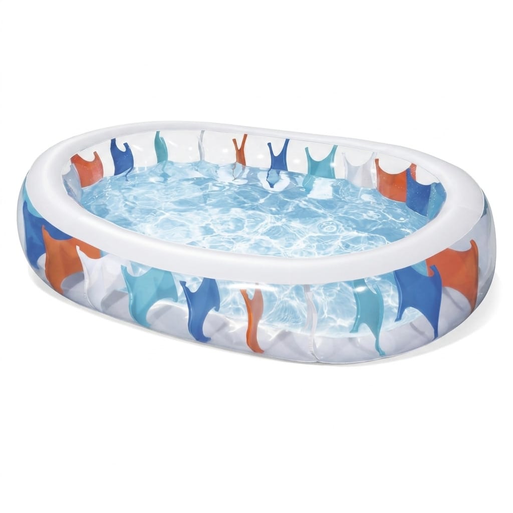 Bestway Jumbo Kristal Şişme Aile Havuzu 229x152x51 cm