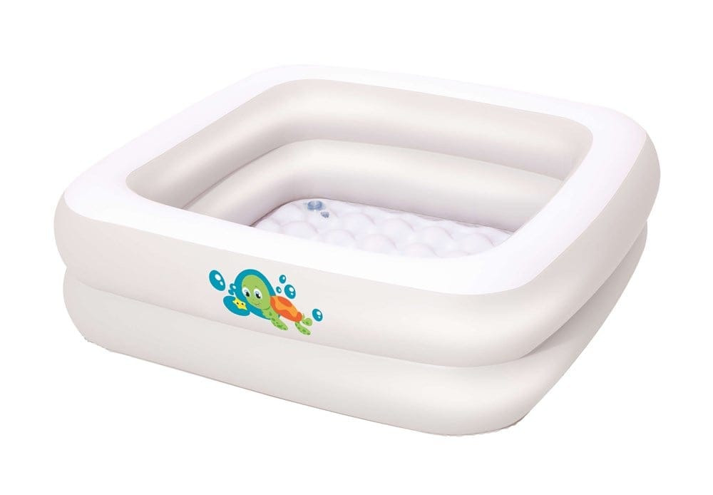 Bestway Şişme Tabanlı Kare Bebek Havuzu 86x86x25 cm