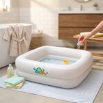 Bestway Şişme Tabanlı Kare Bebek Havuzu 86x86x25 cm