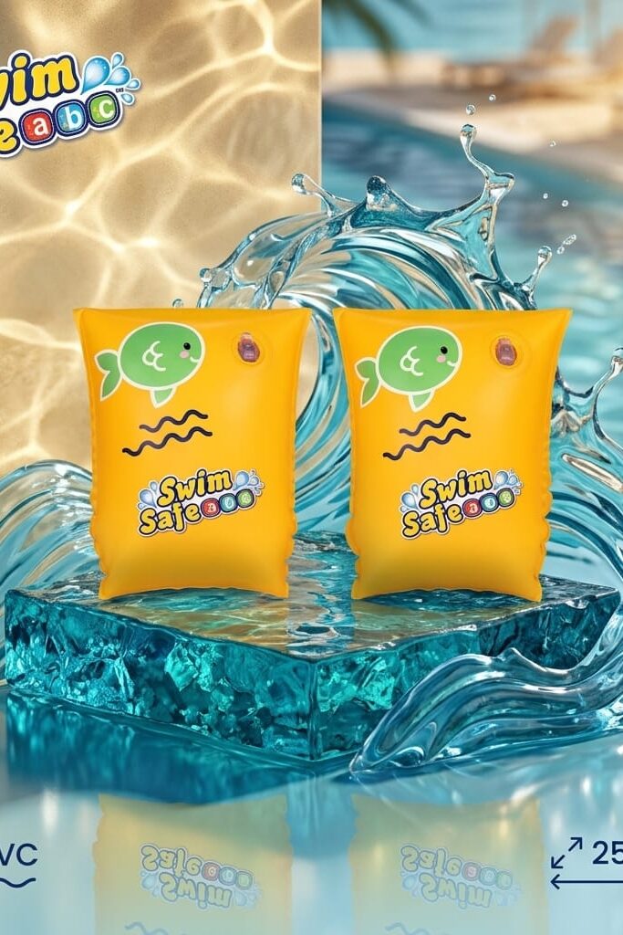 Bestway Çocuk Deniz Kolluğu 25x15 cm Sarı PVC Yüzme Kolluğu
