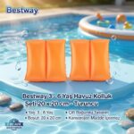 Bestway 3-6 Yaş Havuz Kolluk Seti 20x20 cm Turuncu