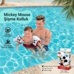 Mickey Mouse Şişme Kolluk 23x15 cm