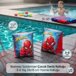 Bestway Spiderman Çocuk Deniz Kolluğu 3-6 Yaş 23x15 cm