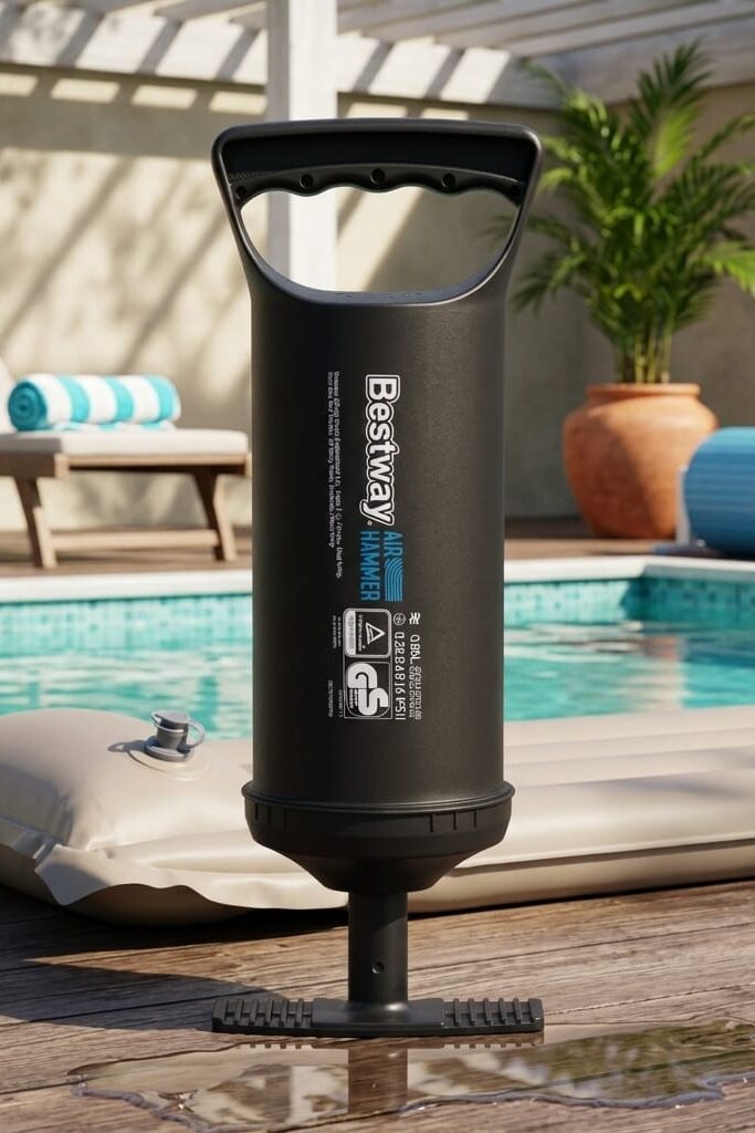 Bestway Air Hammer 30 cm Çift Yönlü Manuel Şişirme Pompası