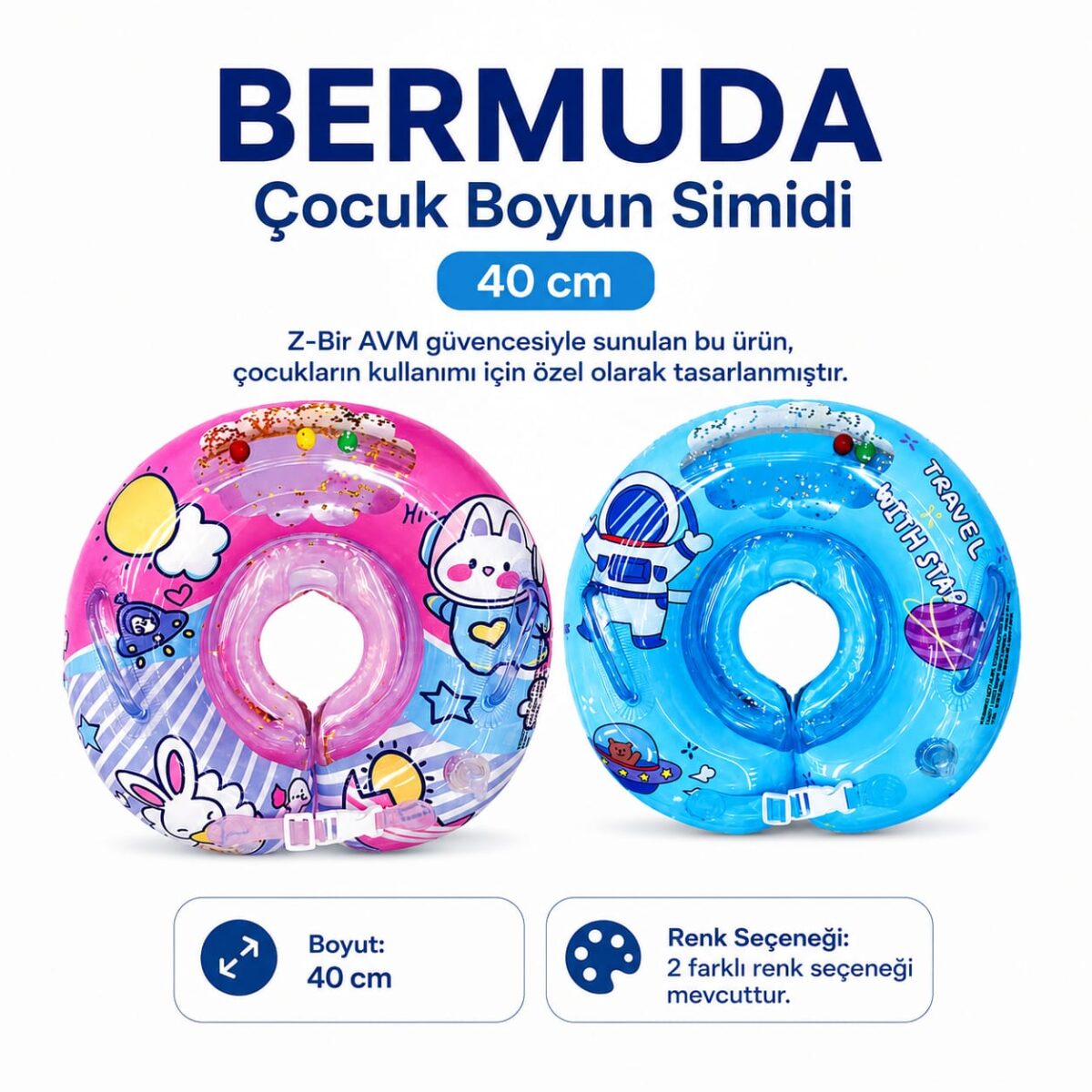 Bermuda Çocuk Boyun Simidi 40 cm