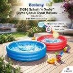 Bestway 51026 Splash 'n Smile Şişme Çocuk Oyun Havuzu 152x30 cm