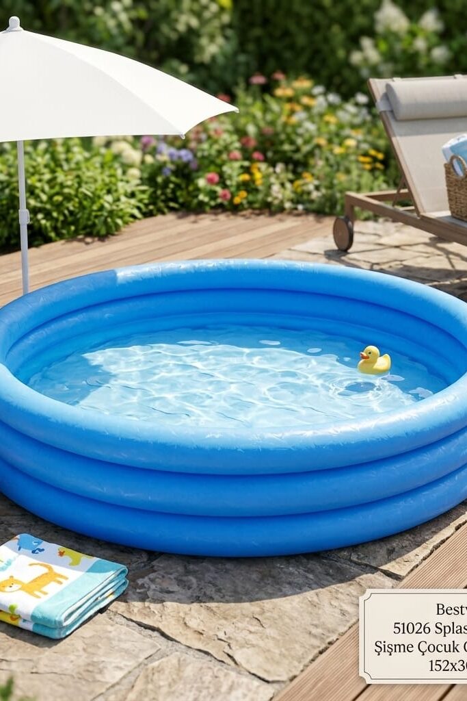 Bestway 51026 Splash 'n Smile Şişme Çocuk Oyun Havuzu 152x30 cm