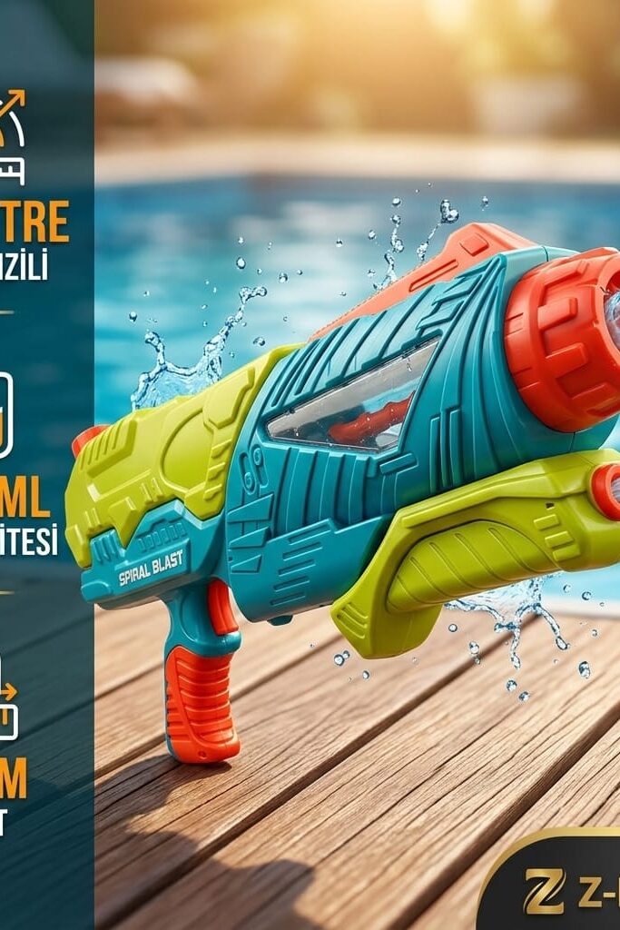 Water Warriors Spiral Blast Su Tabancası 58 cm