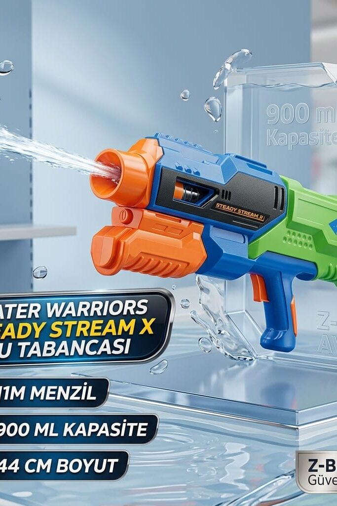 Water Warriors Steady Stream X Su Tabancası 44 cm