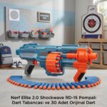 Nerf Elite 2.0 Shockwave RD-15 Pompalı Dart Tabancası