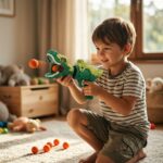 Zapp Toys Dinozor Temalı Sünger Top Atan Oyuncak Silah 12'li